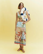 Fynnley Printed Midi Skirt