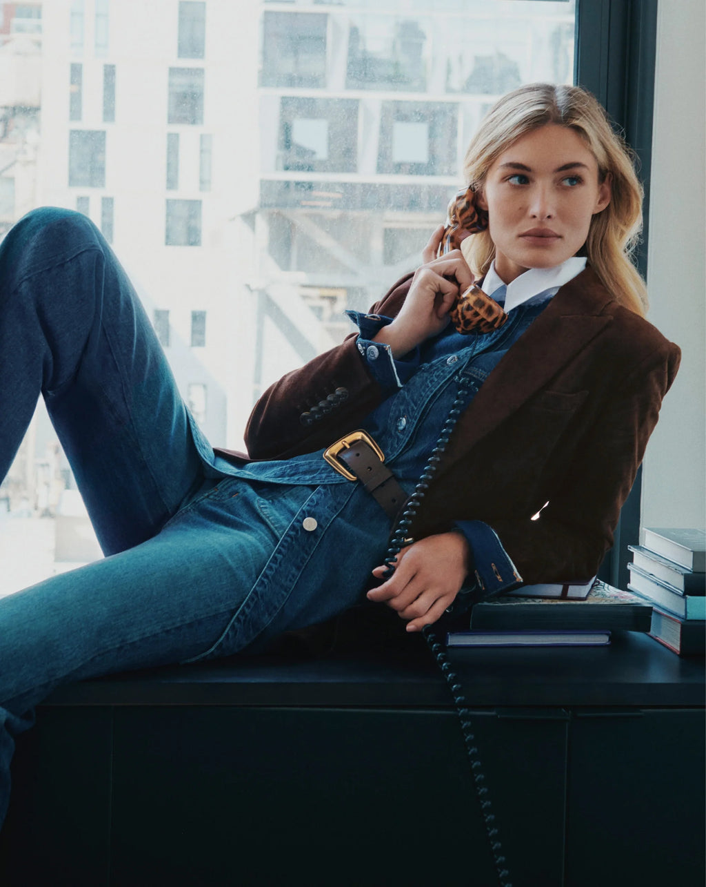 Maci Suede Dickey Jacket