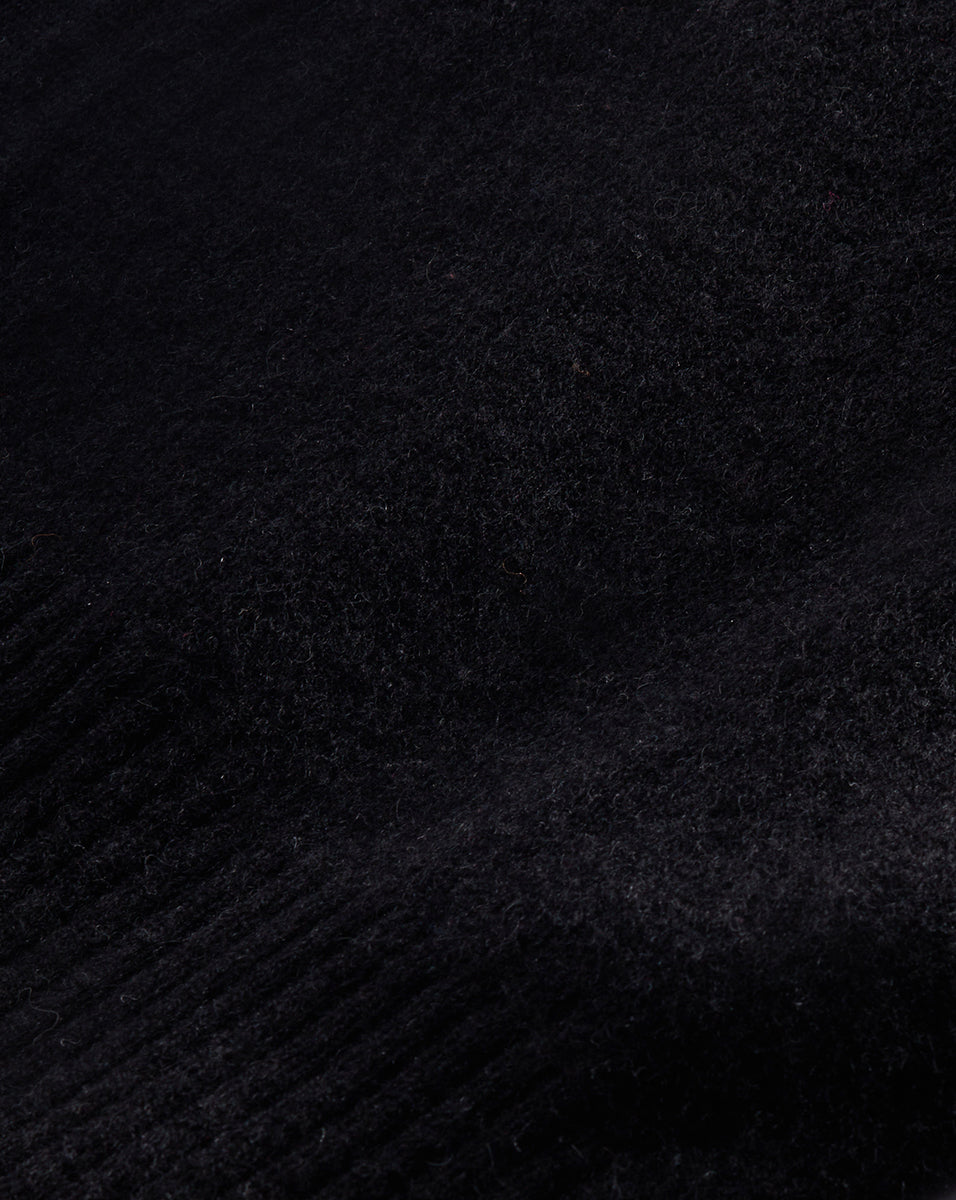Nelia Cashmere Pullover | Button Accent