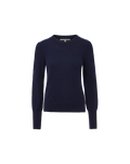 Nelia Cashmere Pullover | Button Accent