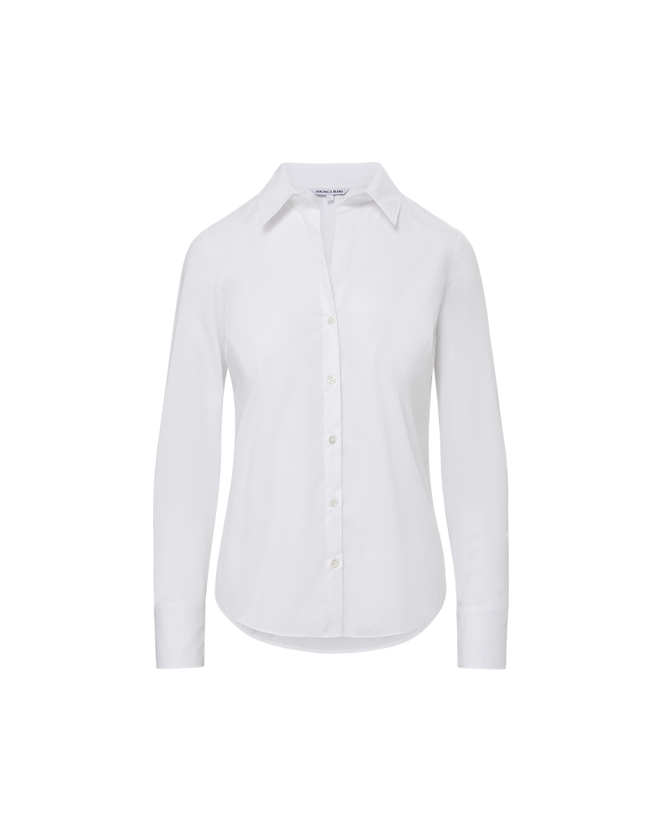 Amelia Cotton Button-Down Shirt