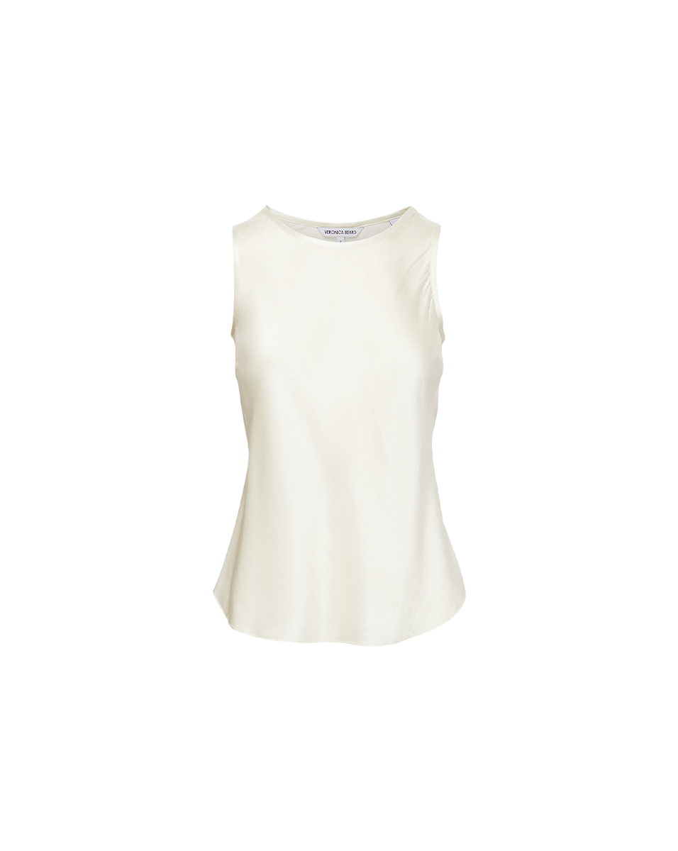 Sabrina Stretch-Silk Tank