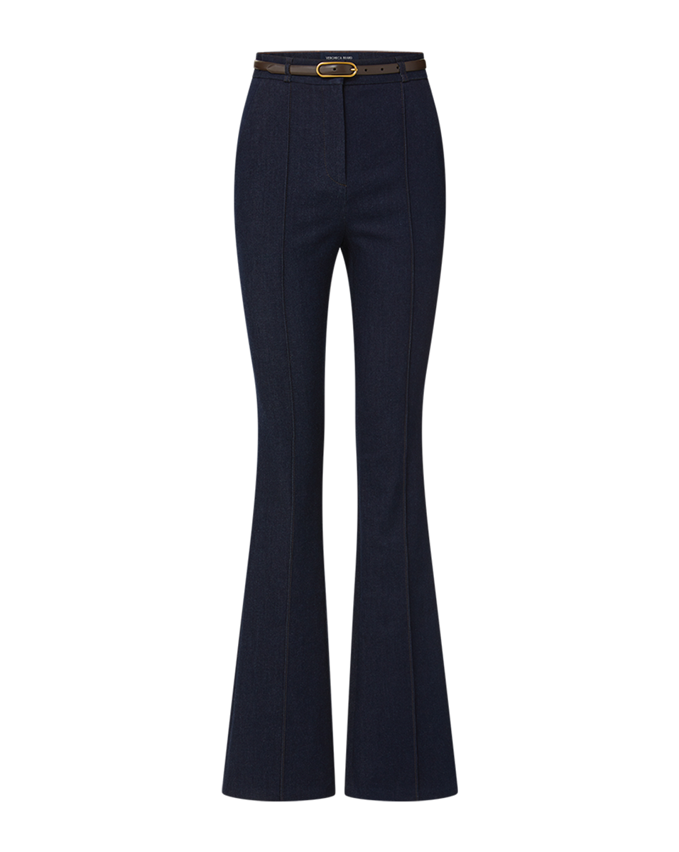 Gracie Belted Denim Pant