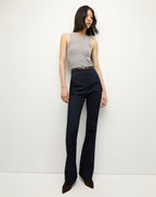 Pantalon en jean Gracie à ceinture
