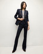 Pantalon en jean Gracie à ceinture