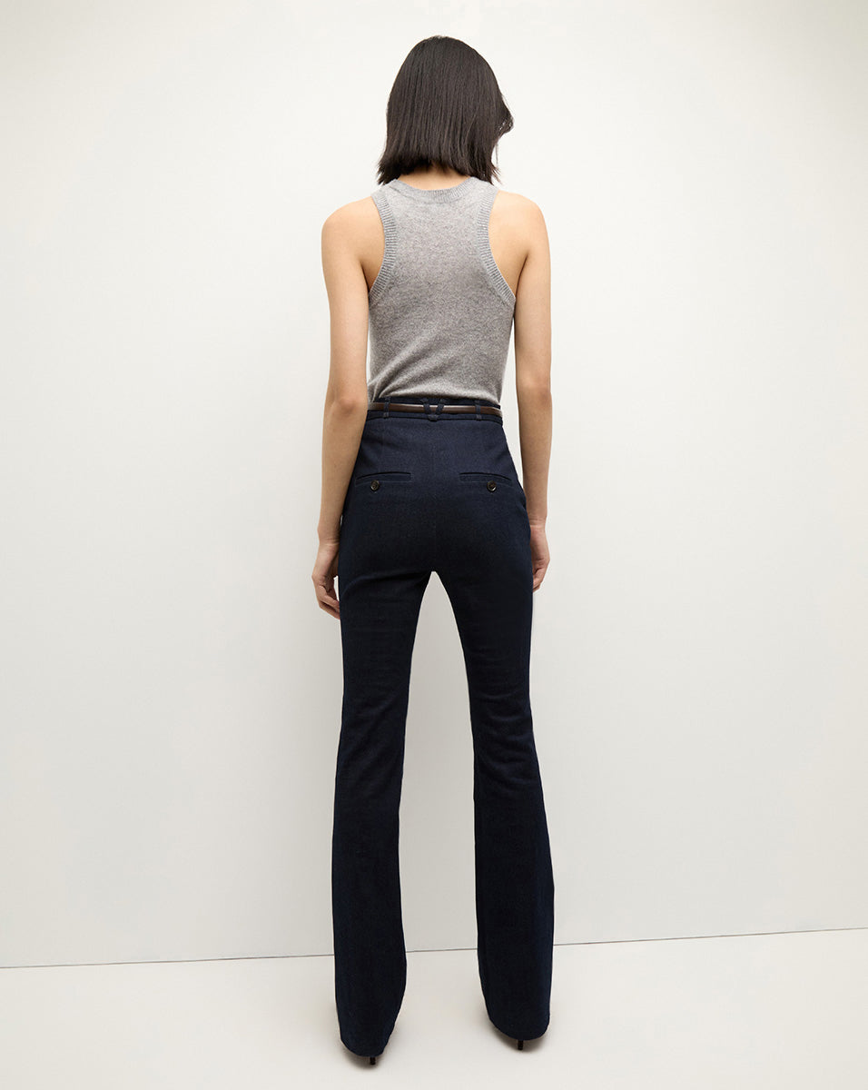 Pantalon en jean Gracie à ceinture