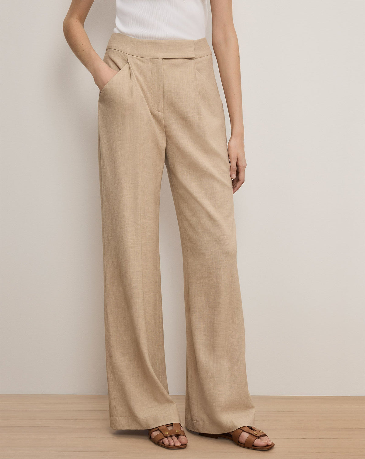 Marbeau Wide-Leg Pant