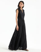Alina Eyelet Maxi Dress - Famous | Online Store