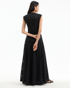 Alina Eyelet Maxi Dress - Famous | Online Store