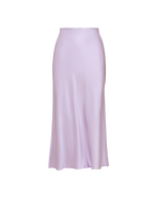 Clover Stretch-Silk Slip Skirt