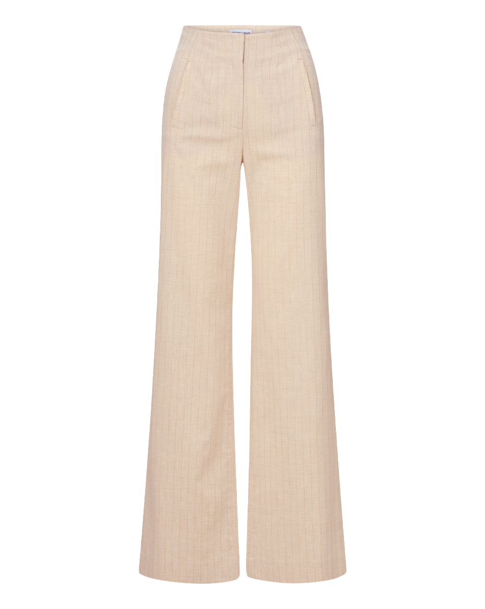 Jude Metallic Pinstripe Pant