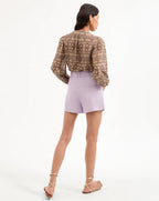 Elbe Pleated Short