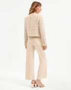 Andrea Metallic Tweed Jacket - Famous | Online Store