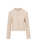 Andrea Metallic Tweed Jacket - Famous | Online Store