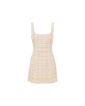Robe en tweed métallisé Bridgitte