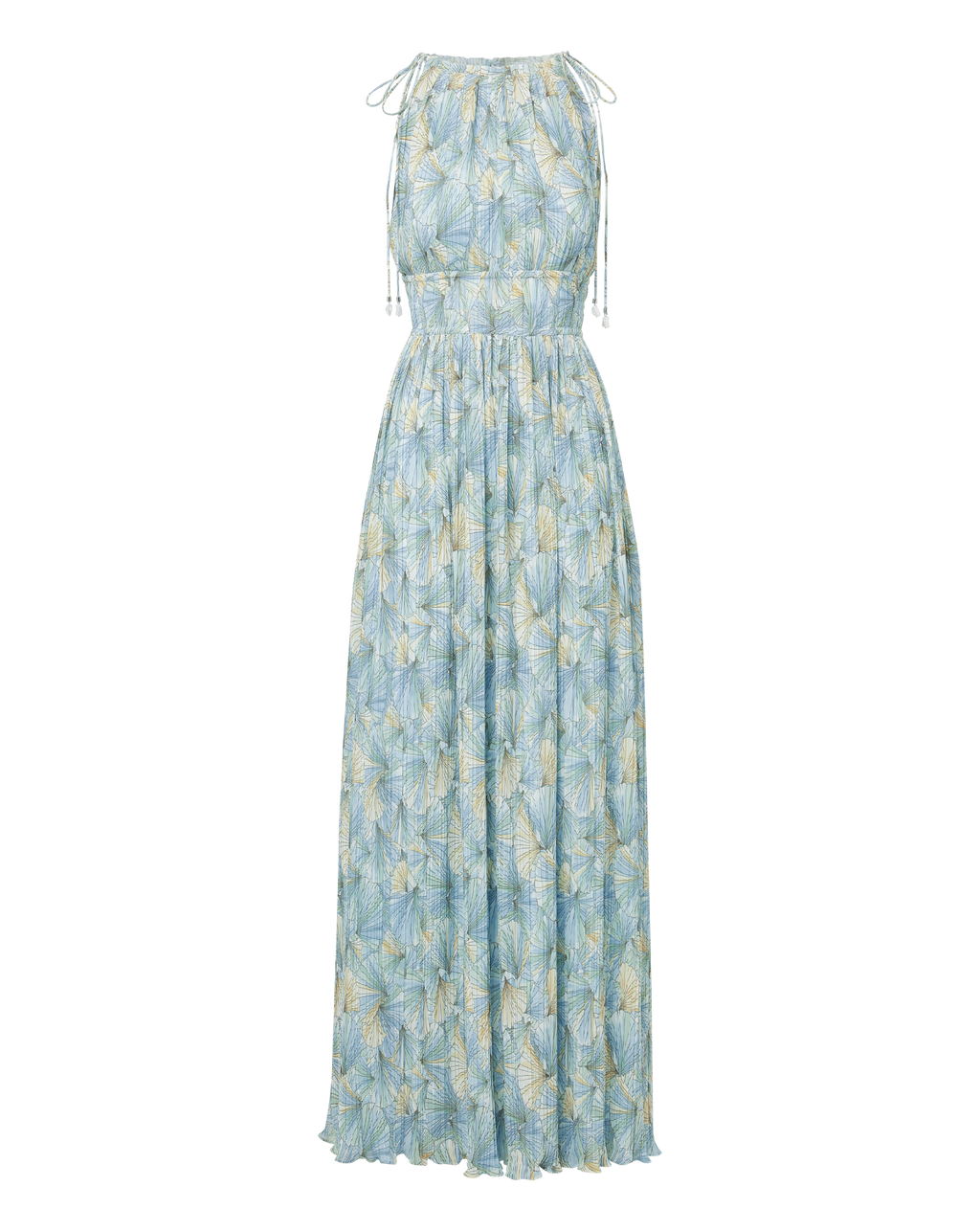 Robe longue plissée Yardley