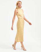 Allora Beaded Midi Skirt - Famous | Online Store