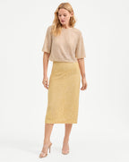 Allora Beaded Midi Skirt - Famous | Online Store