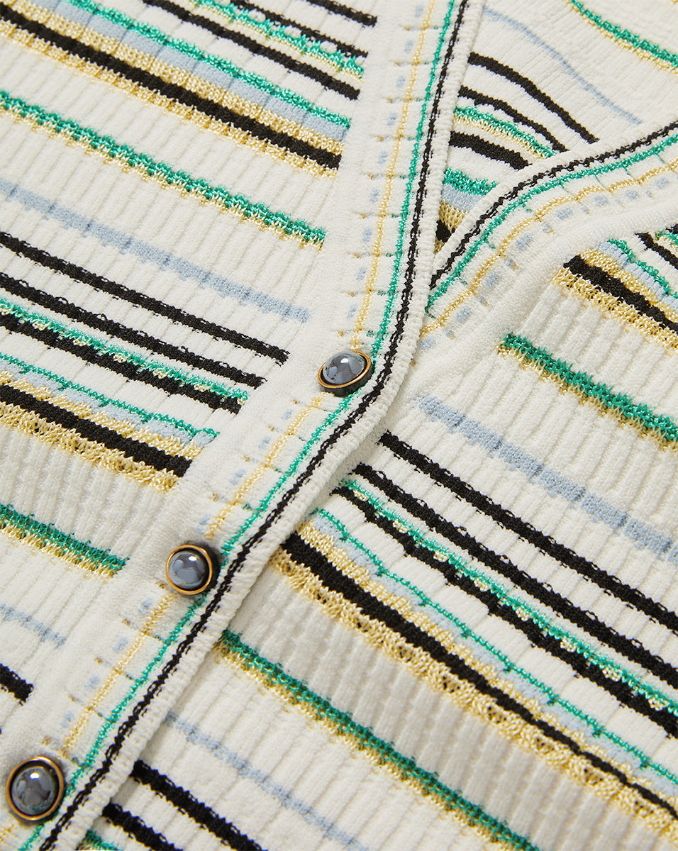 Varia Striped Cardigan