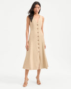 Robe midi plissée Lou