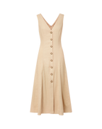 Robe midi plissée Lou