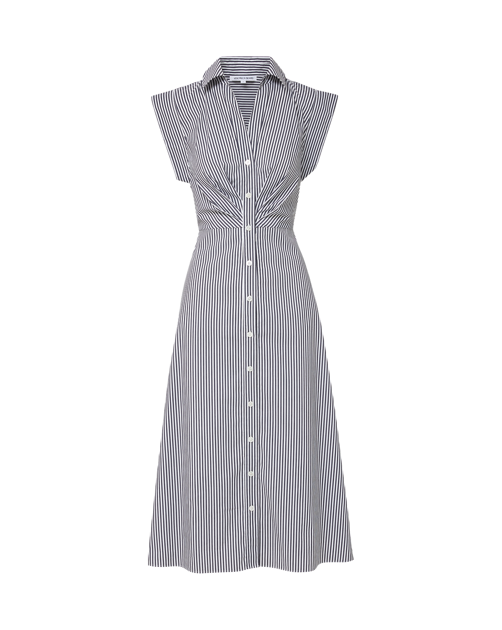 Haydon Striped Midi Shirtdress