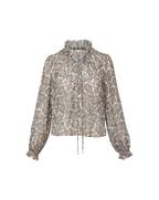 Hickory Silk Blouse