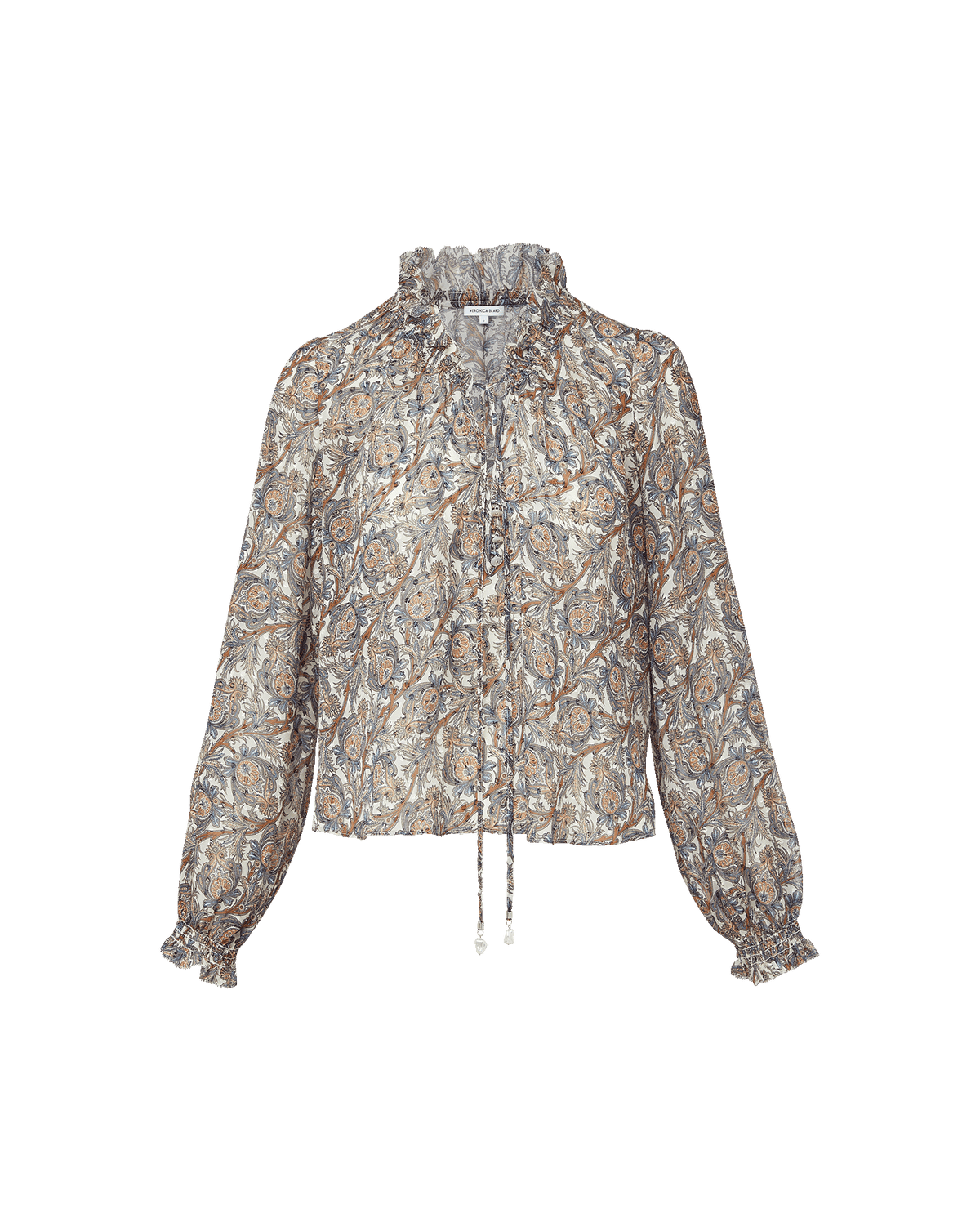 Hickory Silk Blouse