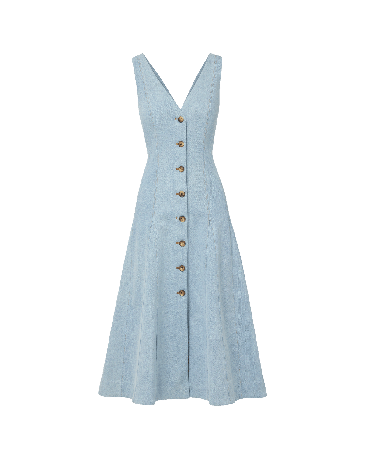Lou Pleated Midi Dress