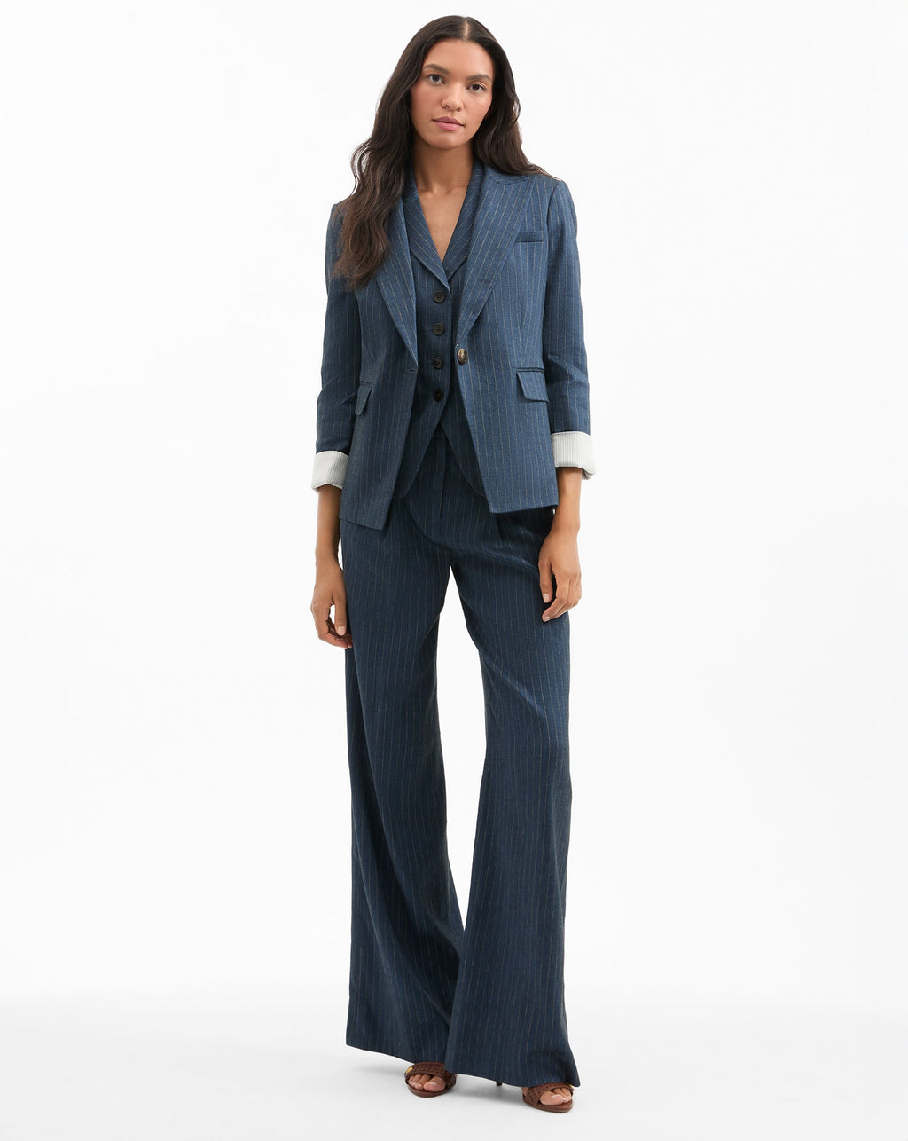Pantalon Rimini ample à rayures