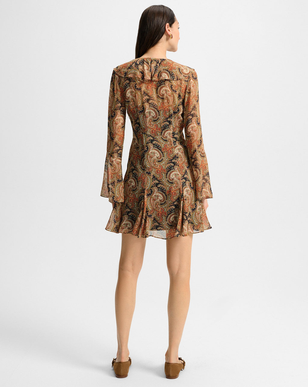 Adrienne Silk Mini Dress - Famous | Online Store