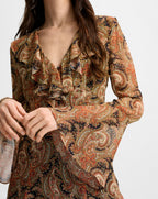 Adrienne Silk Mini Dress - Famous | Online Store