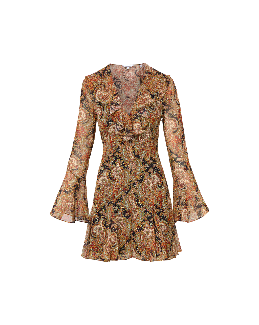 Adrienne Silk Mini Dress - Famous | Online Store