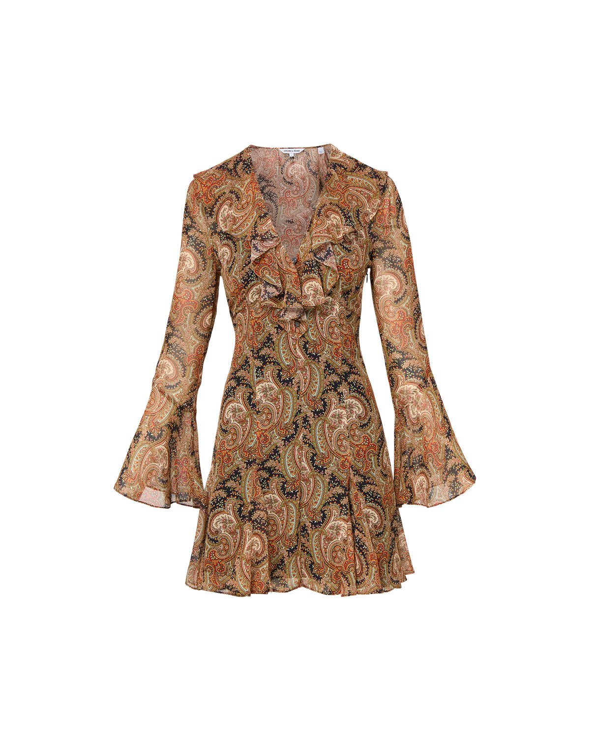 Adrienne Silk Mini Dress