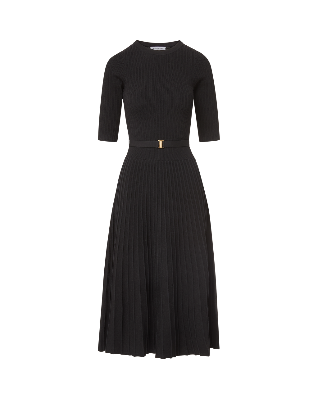 Robe midi Elthea ceinturée