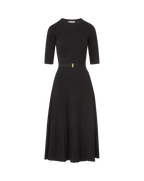 Robe midi Elthea ceinturée
