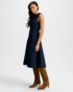 Robe midi en jean Dulce