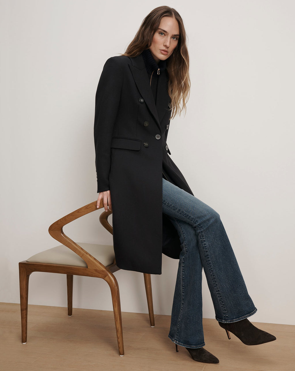 Manteau croisé Dickey Stryder