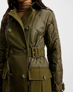 Trench-coat matelassé Newberry