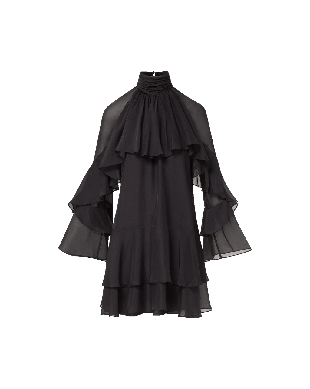 Adlington Silk Mini Dress - Famous | Online Store
