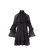 Adlington Silk Mini Dress - Famous | Online Store