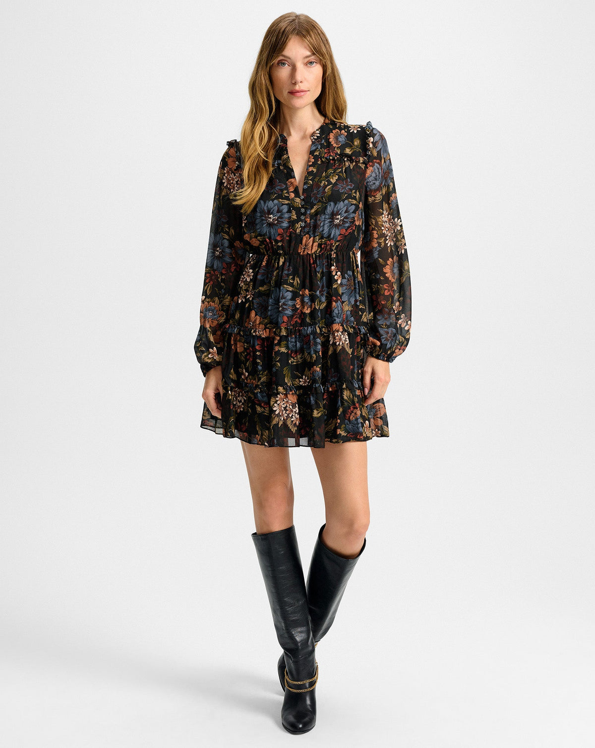 Justine Silk Mini Dress
