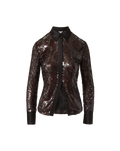Matty Sequin Button-Down Shirt