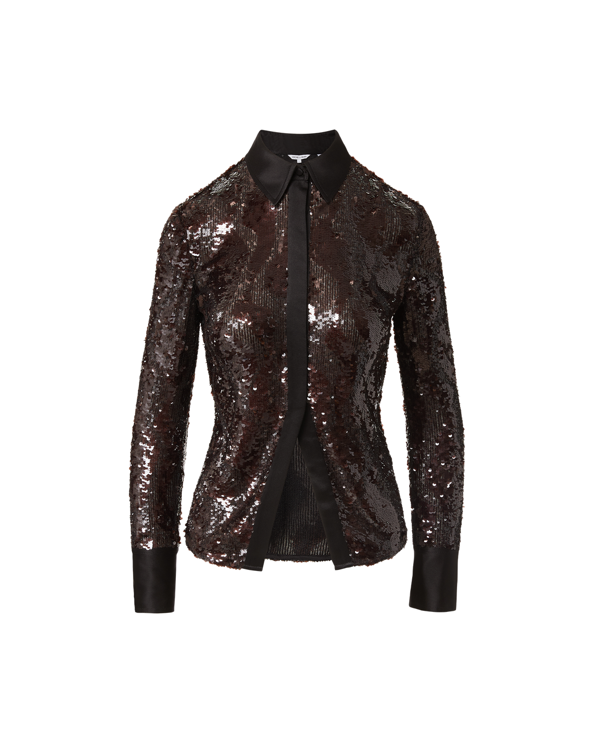 Matty Sequin Button-Down Shirt