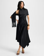 Robe midi en soie Wyndham