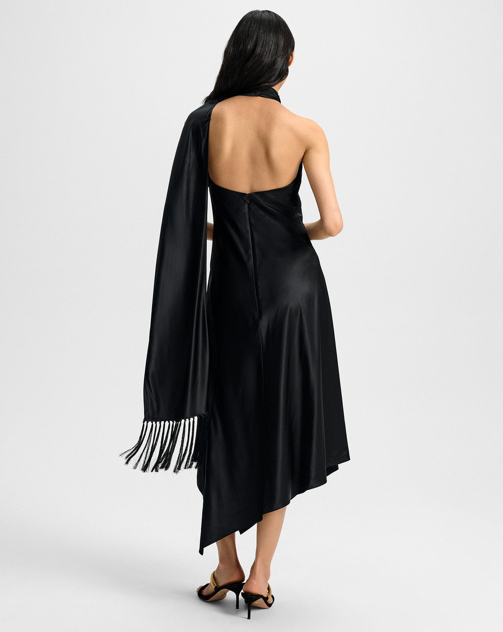 Robe midi en soie Wyndham