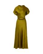 Redgrave Silk Midi Dress