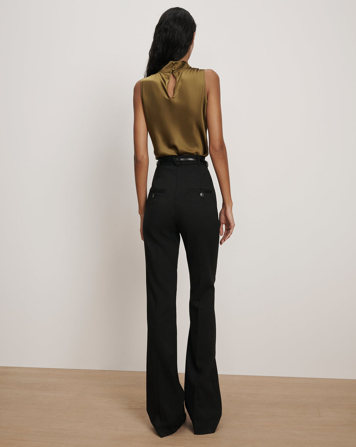 Tam Silk Sleeveless Top