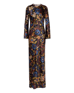 Gemma Silk-Blend Maxi Dress