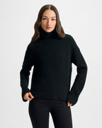 Pull à col roulé en cachemire Matilda